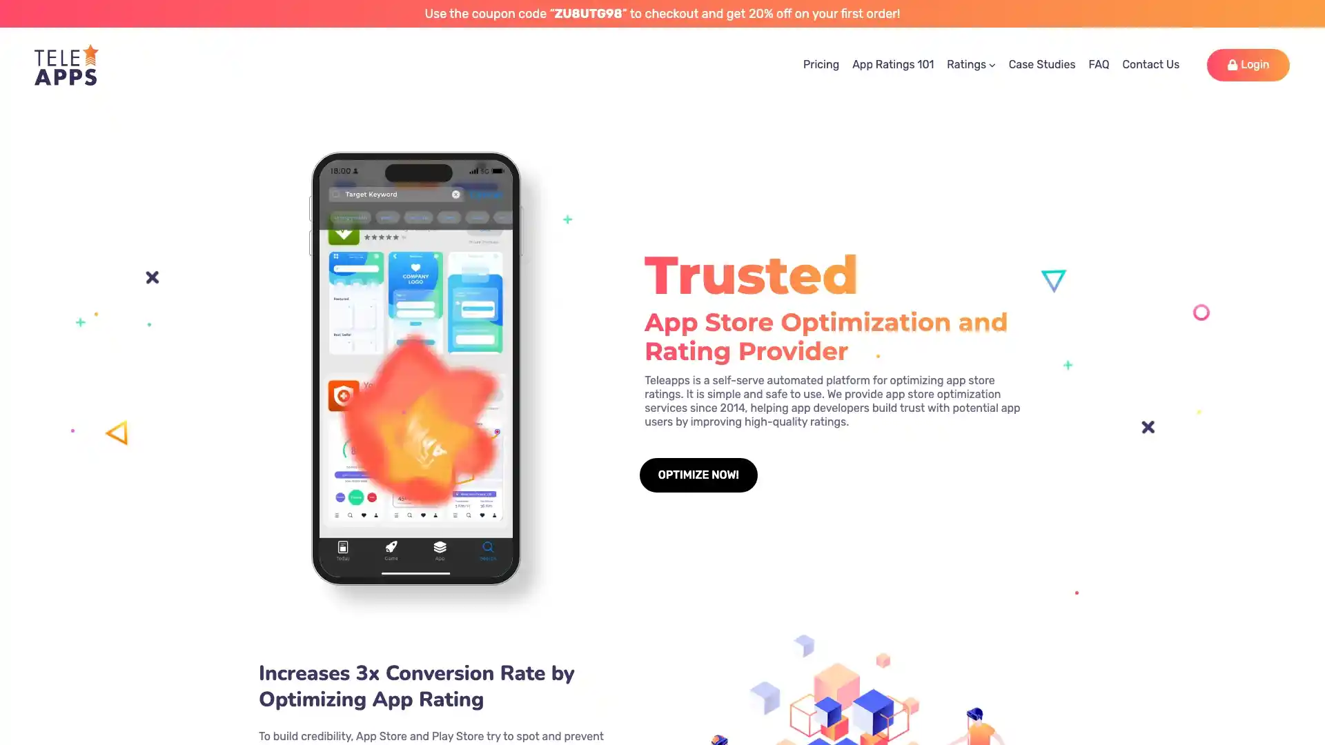 TeleApps portfolio screenshot